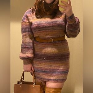 Ann Taylor Loft Cozy Sweater Dress